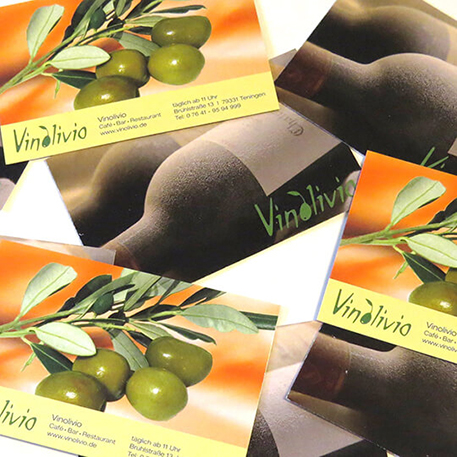 Vinolivio | Visitenkarten | Druck